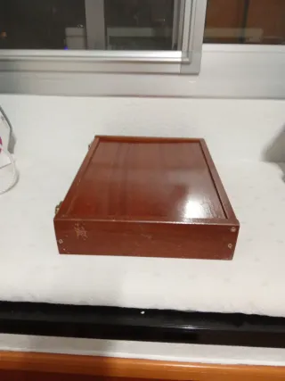 Caja de madera para pintura