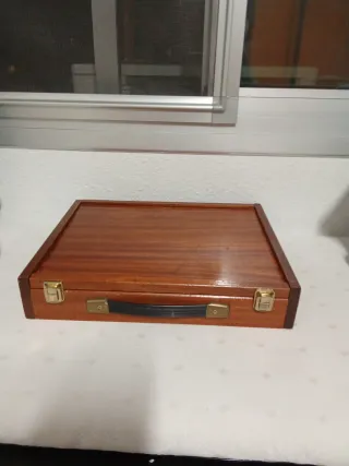 Caja de madera para pintura