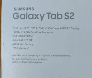 Samsung Galaxy Tab S2 8"
