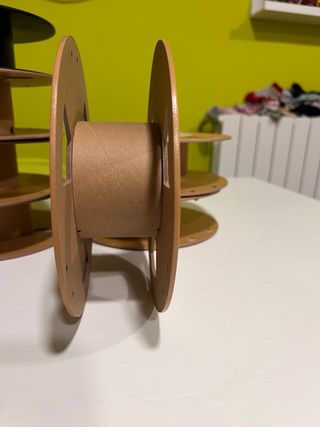 Bobinas de cartón para manualidades