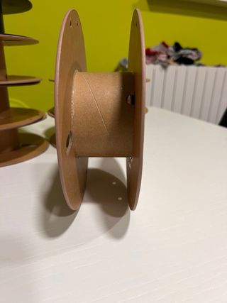 Bobinas de cartón para manualidades