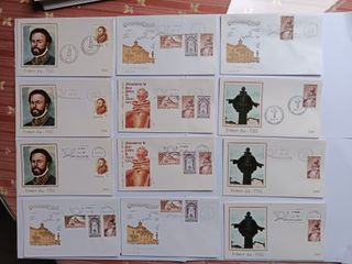 1976. SOBRES DE PRIMER DIA CON SELLOS ESPAÑA