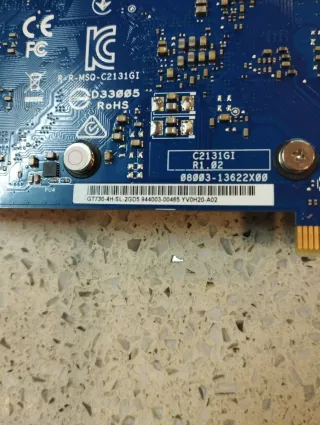 Tarjeta Gráfica ASUS GT730. 2 GB