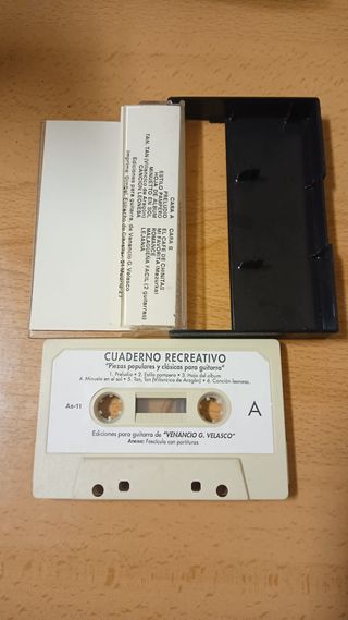 Casete Venancio G. Velasco - Piezas Guitarra