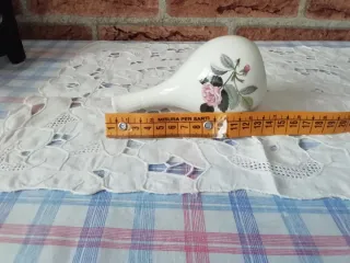 Wedgwood Vaso Porcellana Rosa