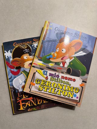 2 libri di Geronimo Stilton