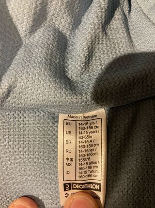 Plumas Quechua Talla 14/15 Años