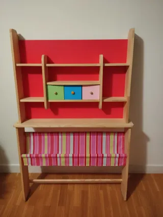 Mercado de juguete de madera