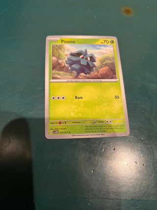 Carta Pokémon Pineco 002/071