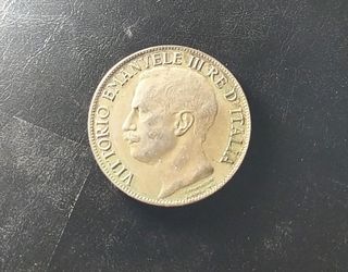 5 Lire 50° anniversario Regno d'Italia