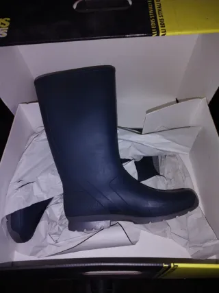 Stivali da lavoro donna blu/grigi