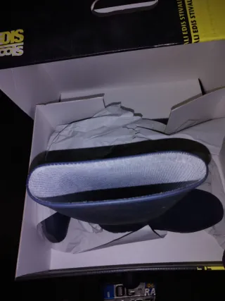 Stivali da lavoro donna blu/grigi