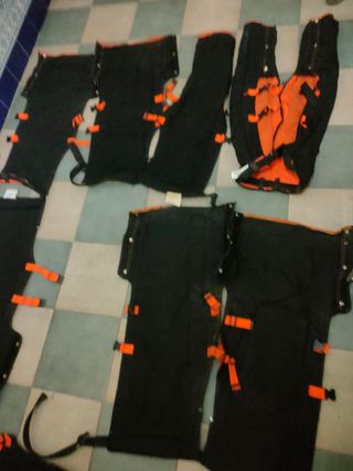 Trajes bomberos ignífugos