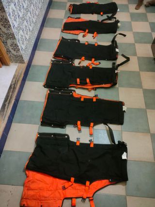 Trajes bomberos ignífugos