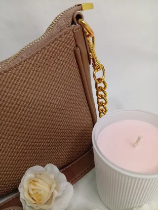 Bolso Prada Marrón y Dorado