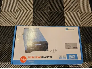 Inversor Convertidor RobertLye 3000W 24V Onda Pura