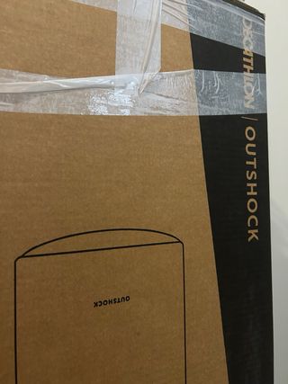 Saco de boxeo Outshock 120cm + Guantes (Decathlon)