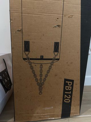 Saco de boxeo Outshock 120cm + Guantes (Decathlon)