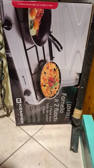 Fornello a 2 fuochi Kemper