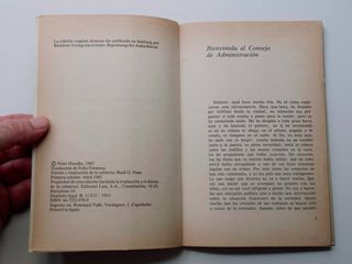 Bienvenida al Consejo de Administración