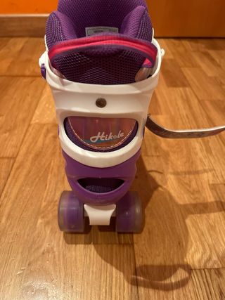 Patines 4 Ruedas Luminosas Talla 31-37