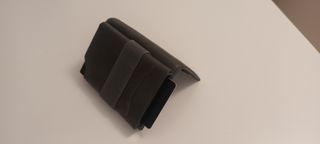 Carteira VULKIT Cinza Porta Cartões e Dinheiro