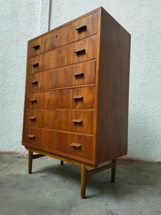 Cómoda Poul Volther Para Munch Møbler Mid Century