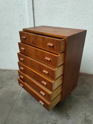Cómoda Poul Volther Para Munch Møbler Mid Century