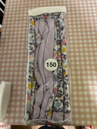 Juego sábanas invierno y manta 150x190