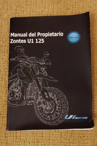 Manual Zontes U1 125