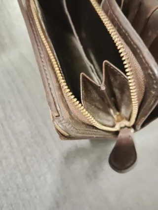 Cartera Burberry Cuadros Marrón Beige