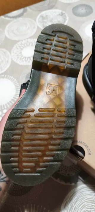 Botines Dr. Martens 1460 T Softy Piel Negro