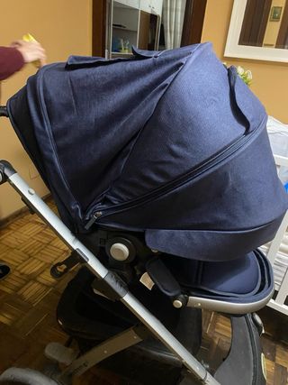 Carrito Bebé Trio Skyline Extreme Jeans