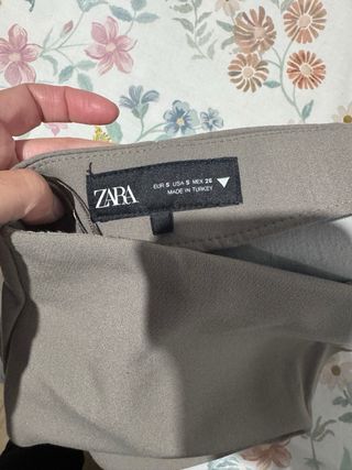 Falda pantalón gris