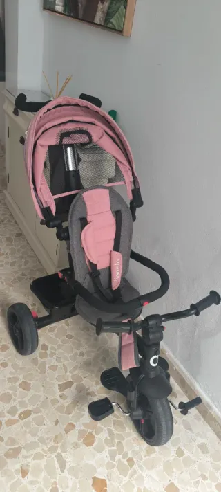 Triciclo bebé rosa LIONELO