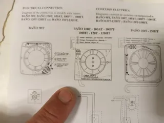Extractor de baño NOVODENT
