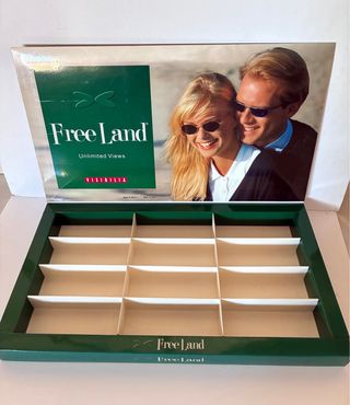 Caja expositora de carton para gafas, relojes...