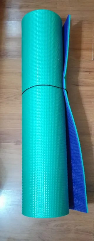 Esterilla/Alfombrilla para Yoga/ Camping Verde/Mor