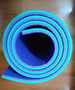 Esterilla/Alfombrilla para Yoga/ Camping Verde/Mor