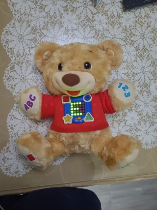 Oso de peluche musical con luces