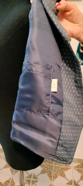 Chaleco Fallero Caballero Azul