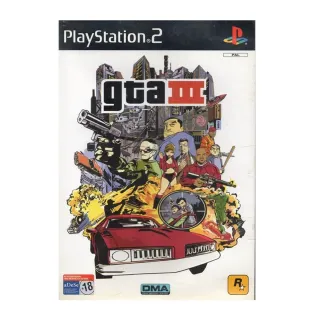 GTA III PS2 (Grand Theft Auto III)