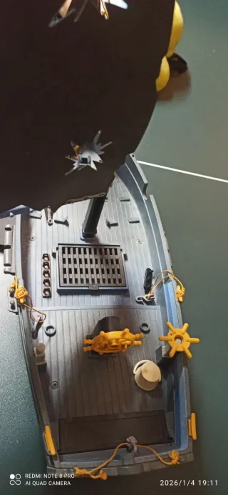 Barco Pirata Playmobil con Accesorios
