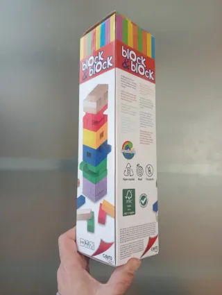 Juego de construcción Block&Block tip Jenga