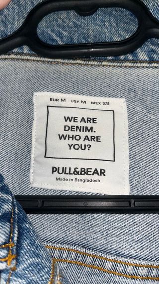 Cazadora vaquera oversize