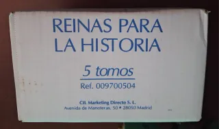5 tomos  Reinas para la Historia.  MARIA ANTONIETA