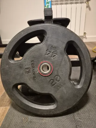 Discos de pesas 20kg Decathlon