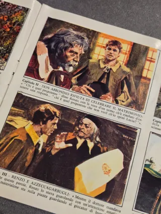 Album illustrazioni I Promessi Sposi anno 1967