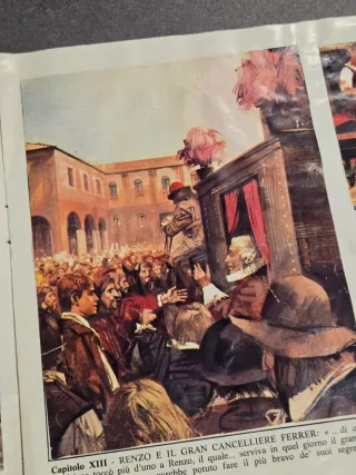 Album illustrazioni I Promessi Sposi anno 1967