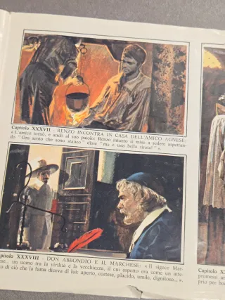 Album illustrazioni I Promessi Sposi anno 1967